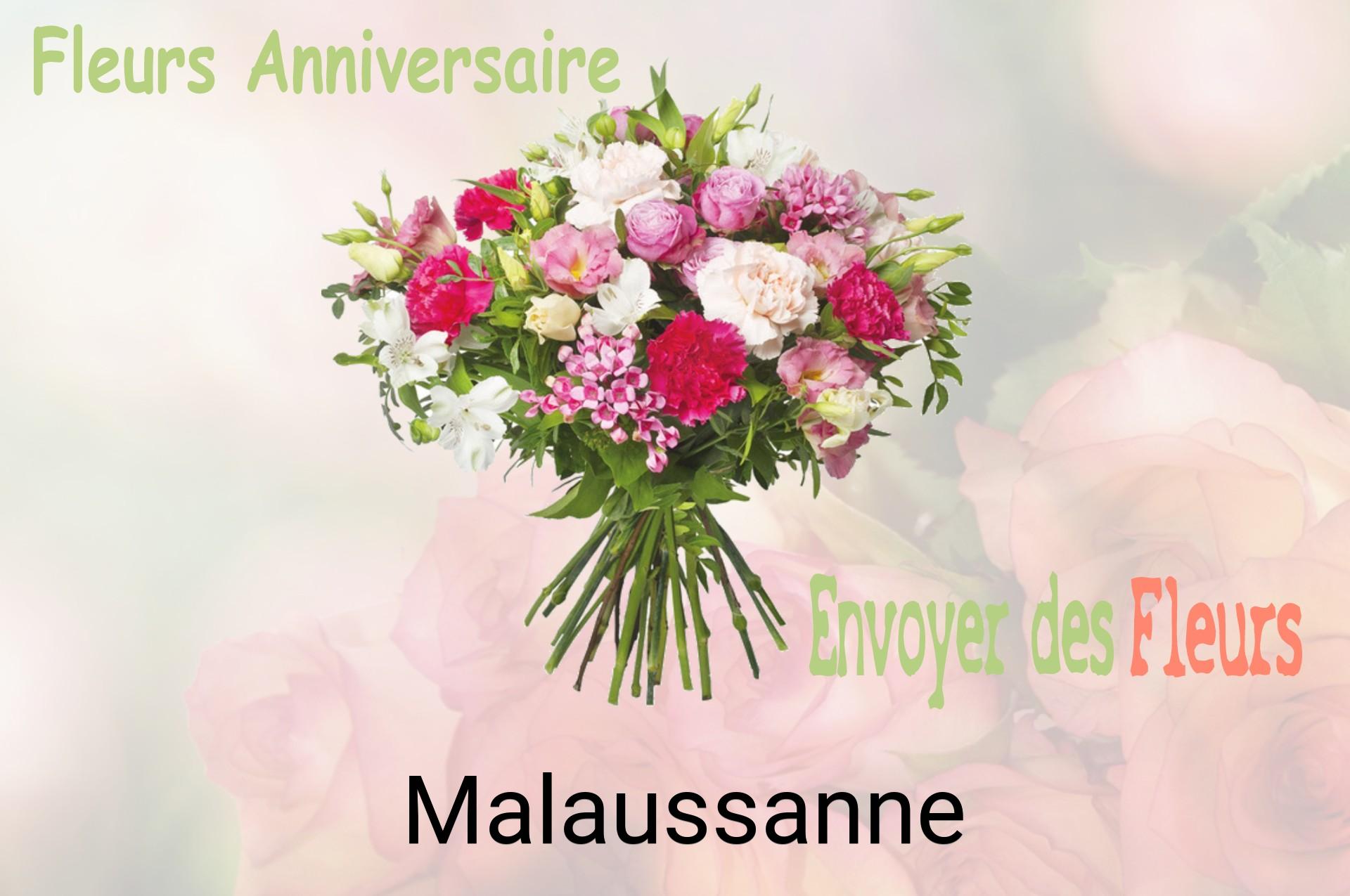 Bouquet de fleurs d’anniversaire livré à Malaussanne