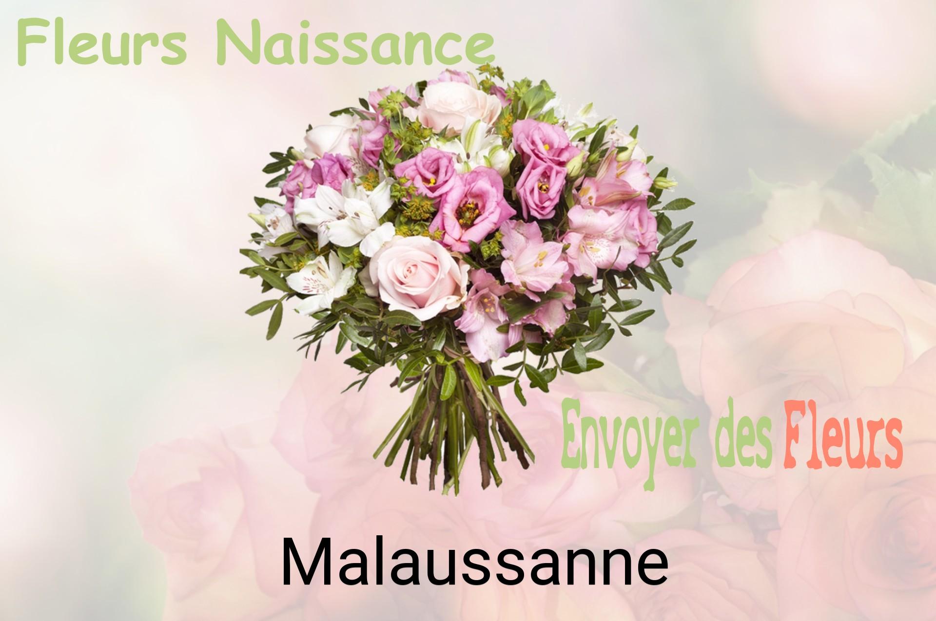 Bouquet de fleurs de naissance livré à Malaussanne