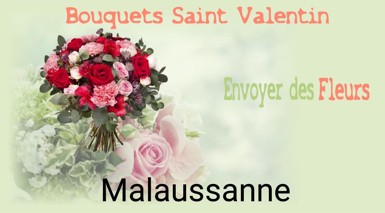 Roses de Saint-Valentin livrées à Malaussanne